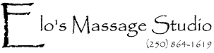 Elo's Massage Studio 250-864-1619 (logo)